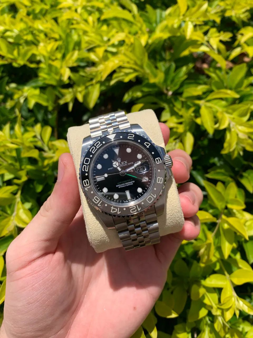 Relógio Automático ROLEX GMT MASTER II BRUCE WAYNE - Foto 2