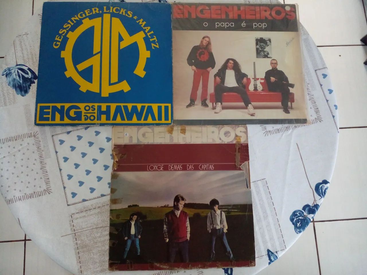 COLEÇÃO LP'S ENGENHEIROS DO HAWAII.