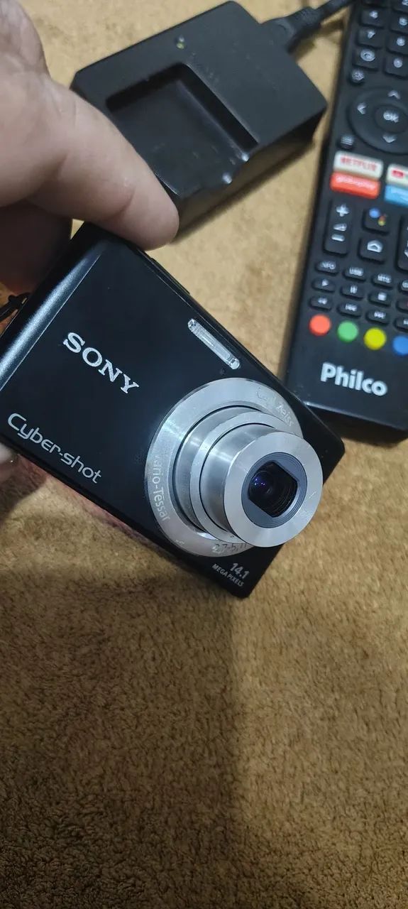 câmera Sony cyber shot completa  - Foto 2