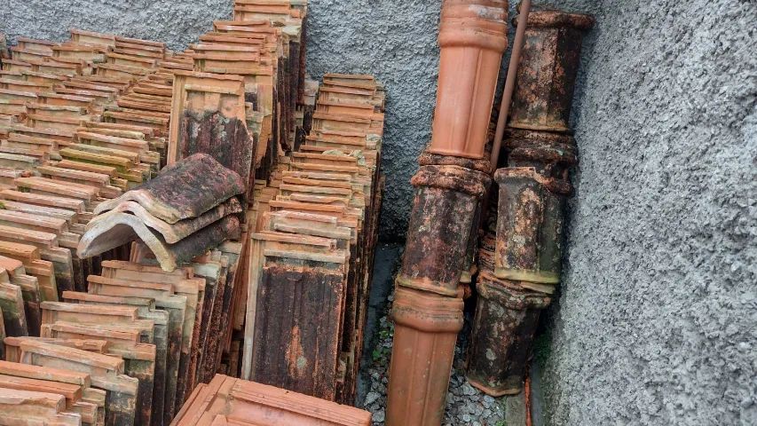 Telhas francesas para doação  - Foto 2