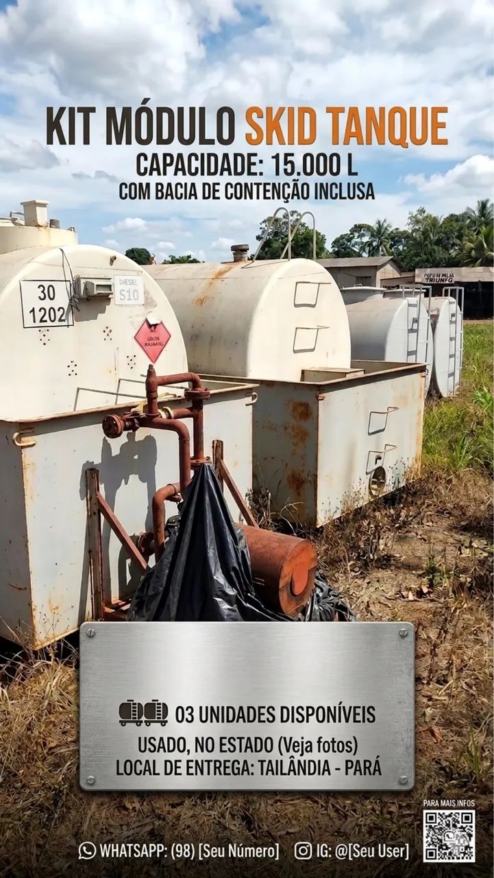 Tanque externo combustível 