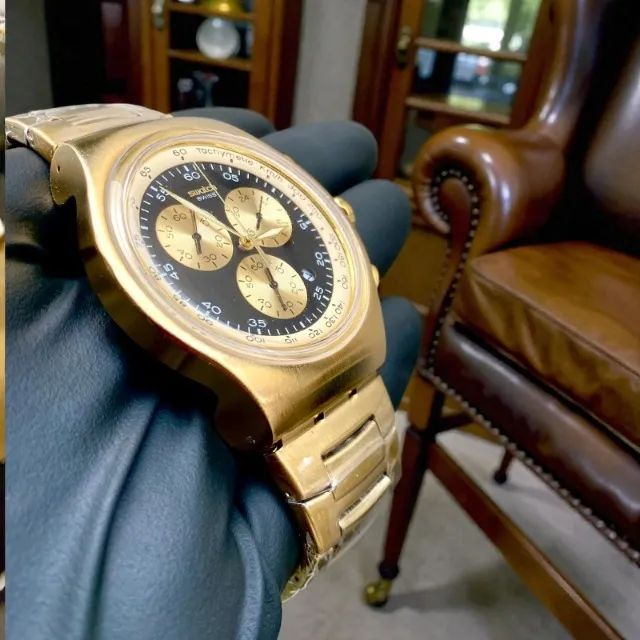 Relógio Swatch fosco CE33 - Foto 3