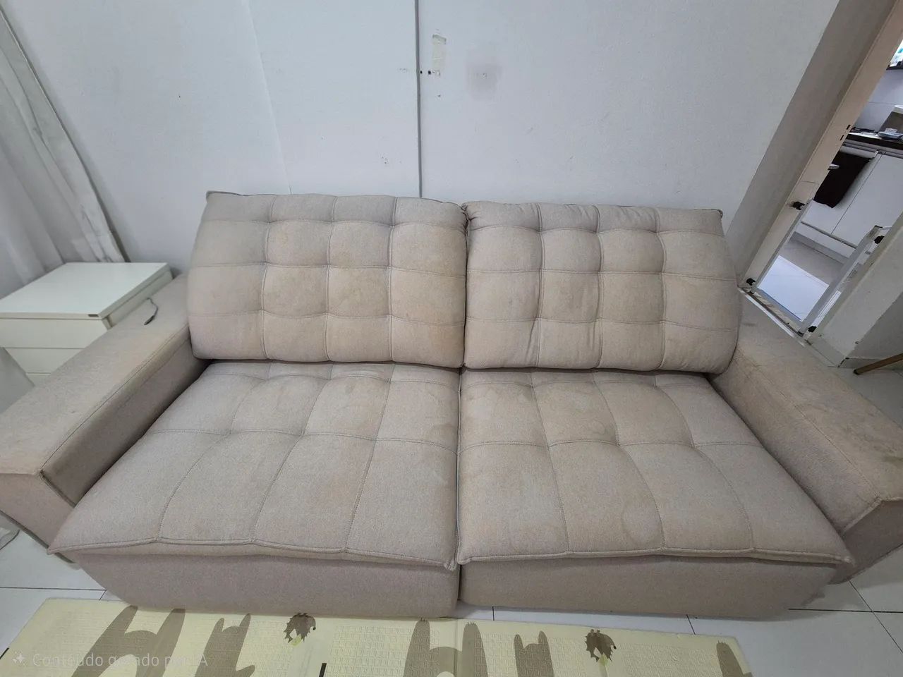 Sofá Cama Reclinável 2,20 Oficina Designer 
