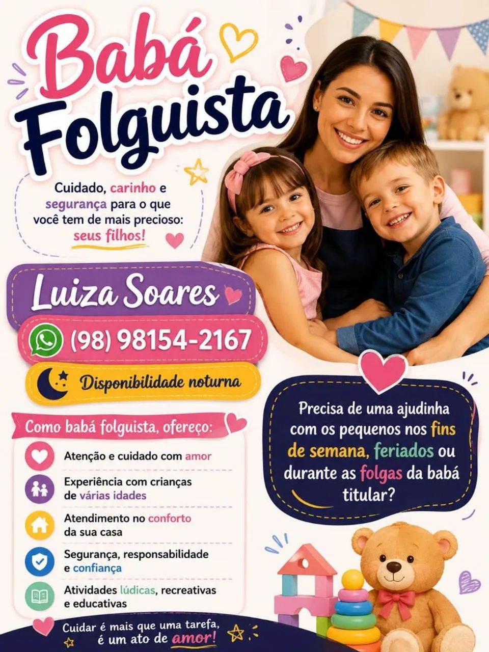 Babá folguista 