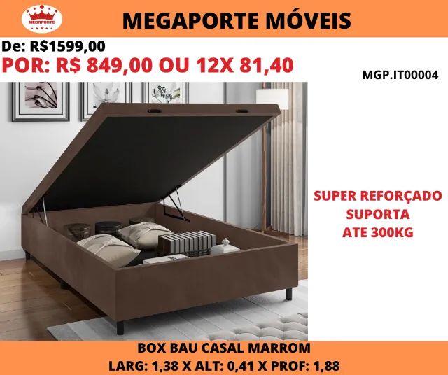 BOX BAÚ CASAL  - Foto 3