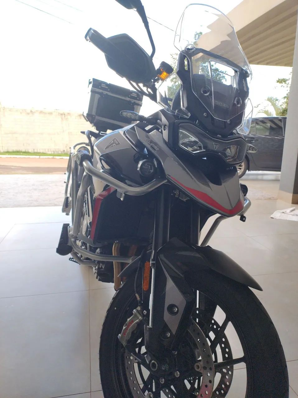 Vende Tiger 900 GT pro impecável, sem detalhes. - Foto 9