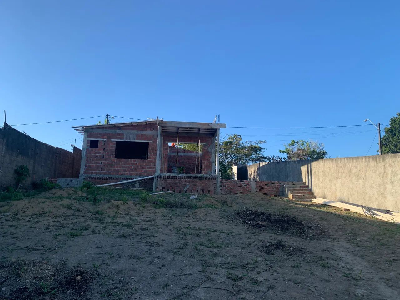 Casa quase pronta em Aldeia km 9,5 - Terreno 15x59m murado e documentado! Estudo troca ? - Foto 12
