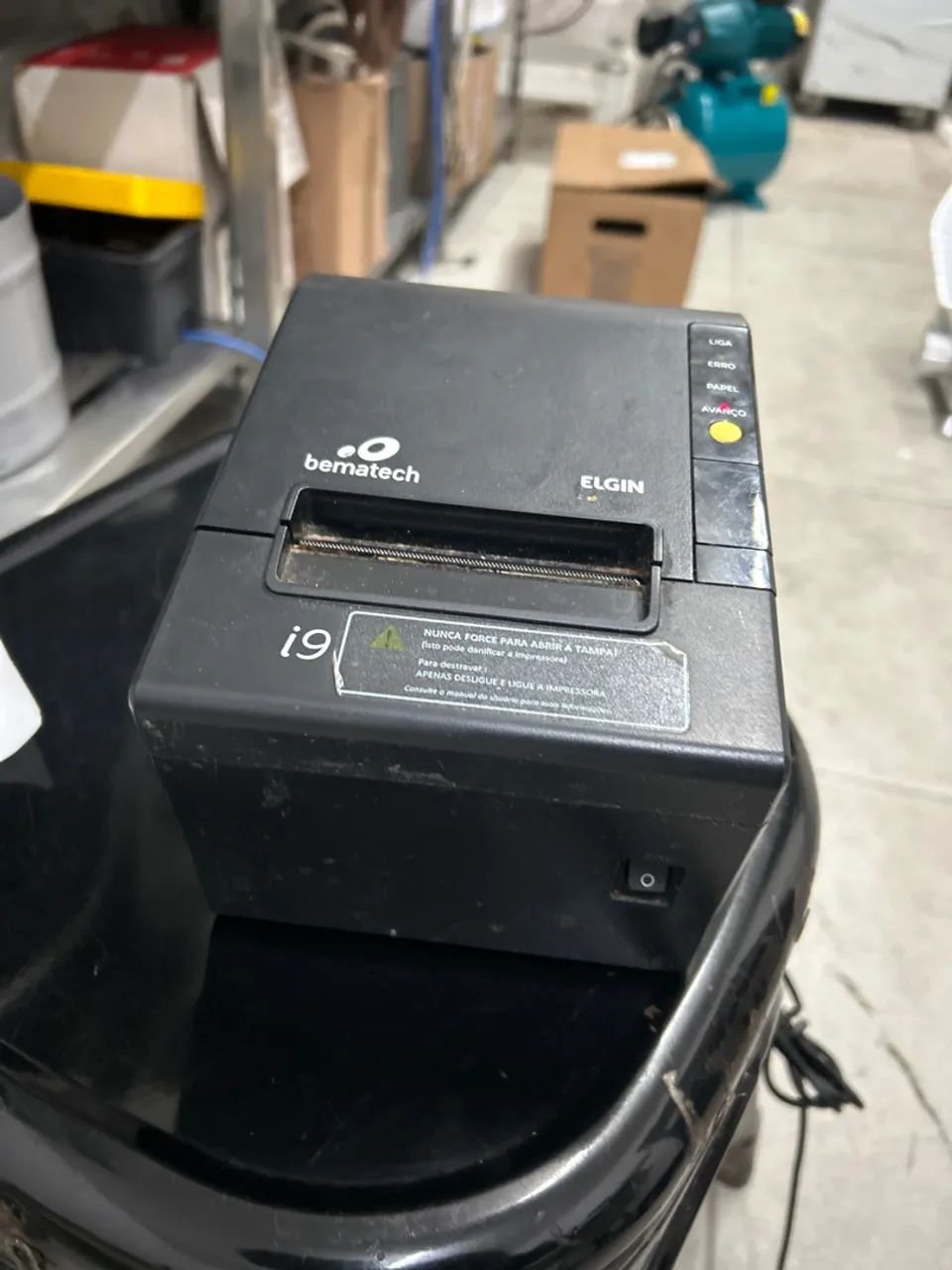 Impressora térmica Elgin Bematech i9 com fonte - Foto 2