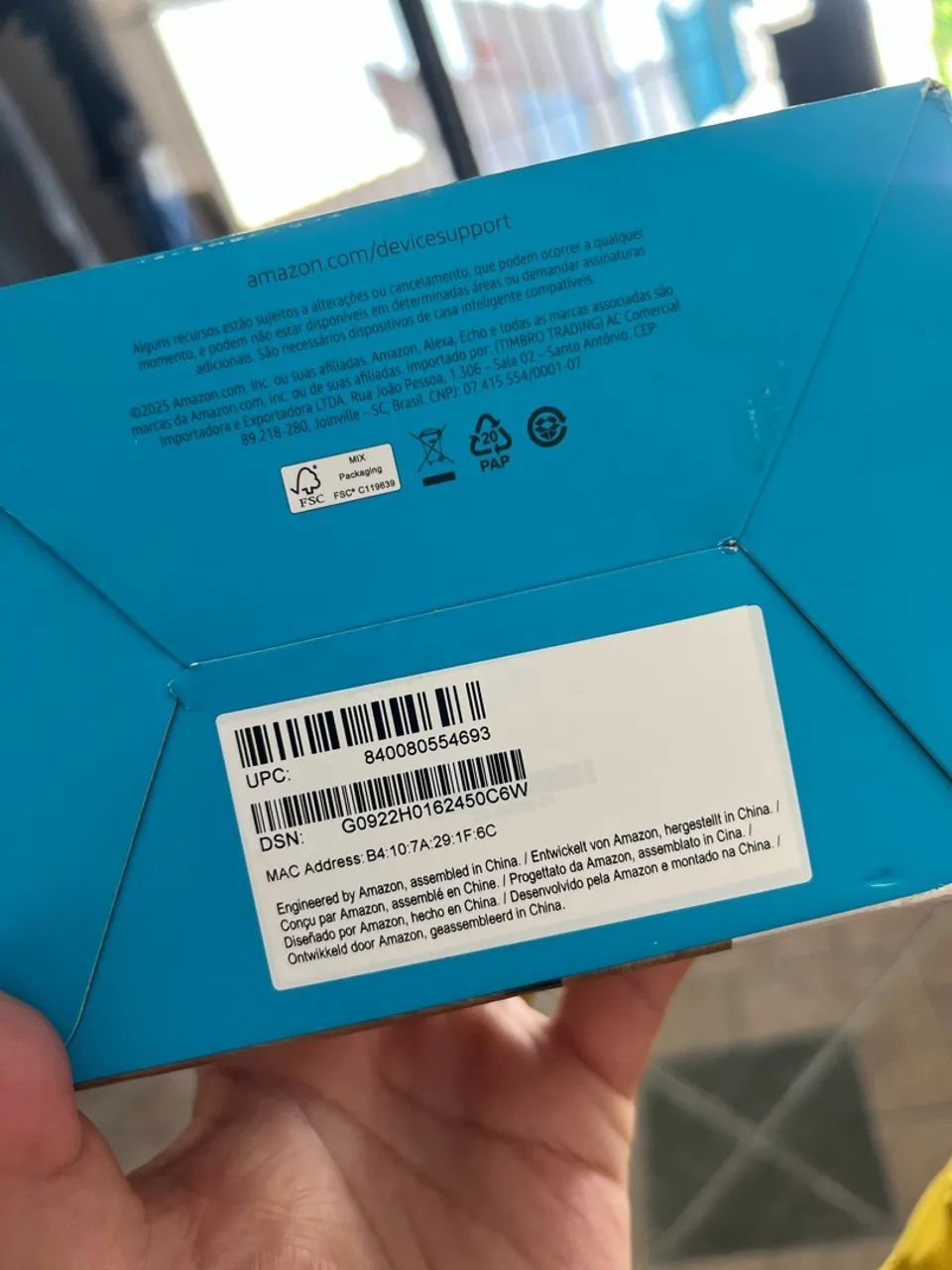 ALEXA ECHO DOT GERACAO 5 LACRADA - Foto 4