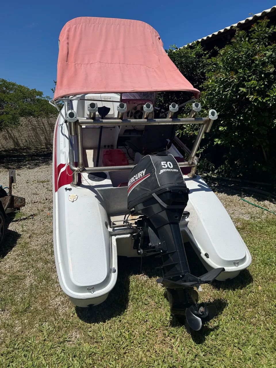 Barco com motor mercury 50HP ZERO KM.  - Foto 2