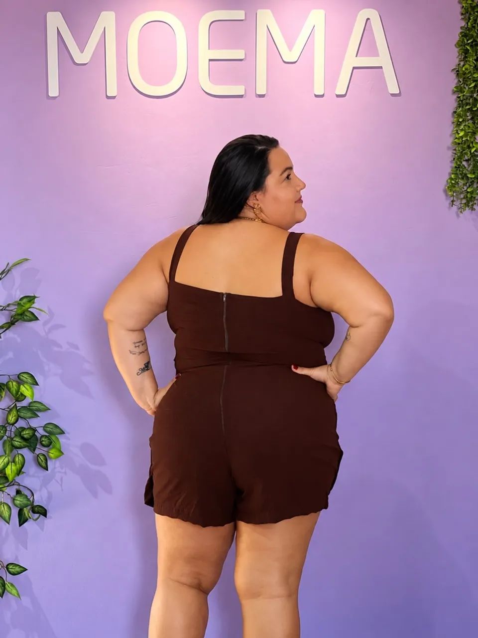 Macaquinho Plus Size - Foto 4