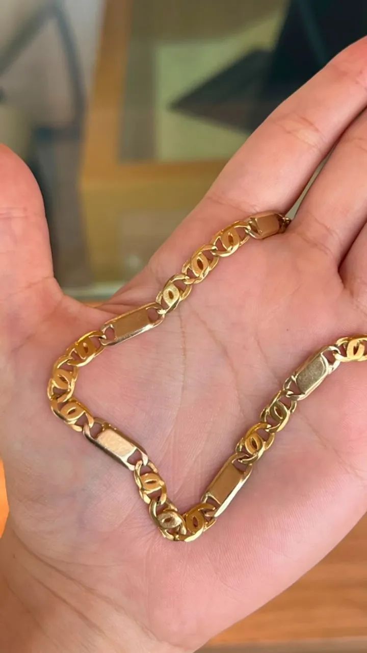 PIASTRINE OURO 18K