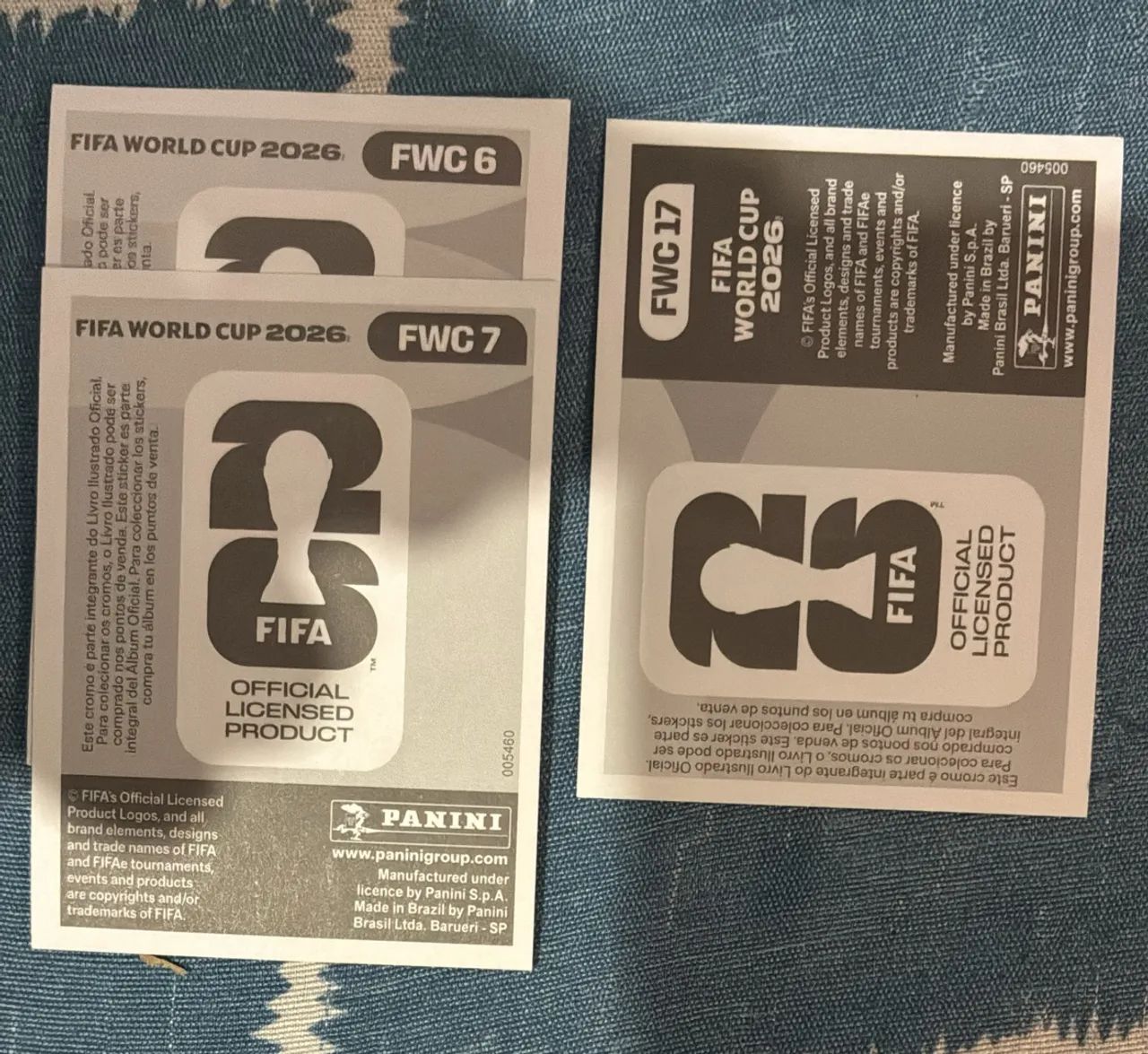 Figurinhas Copa 2026 FWC