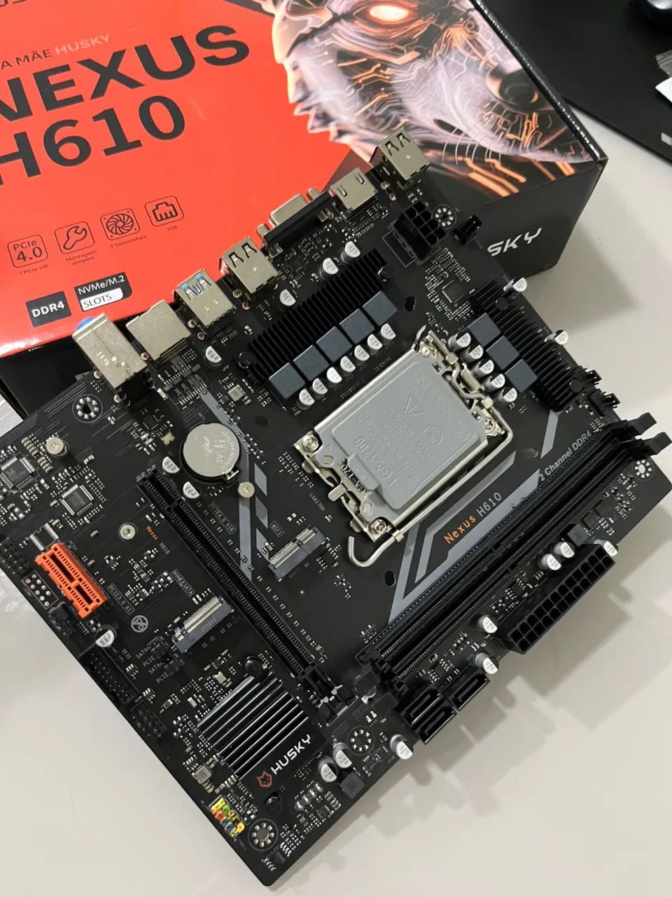 Kit Upgrade Intel Core i5 12400F + H610M - Foto 3