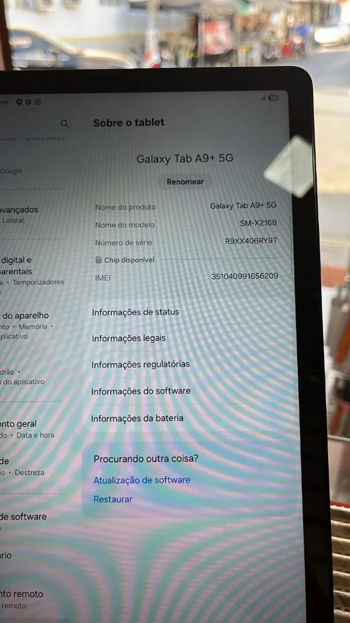Galáxi tab A9+ 64GB 5G