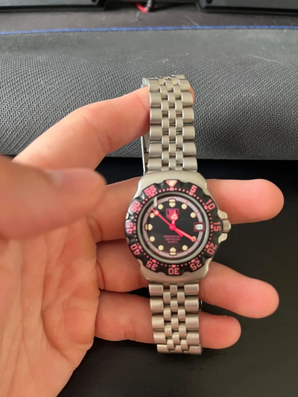 Relógio Tag Heuer Formula 1 Rosa modelo vintage - Foto 2