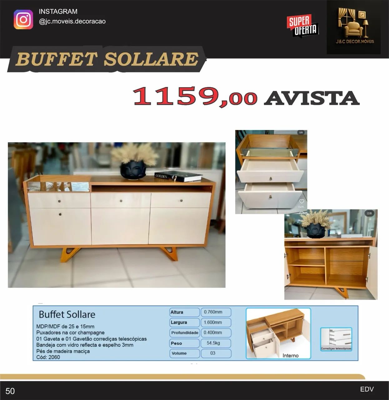 BUFFET SOLLARE
