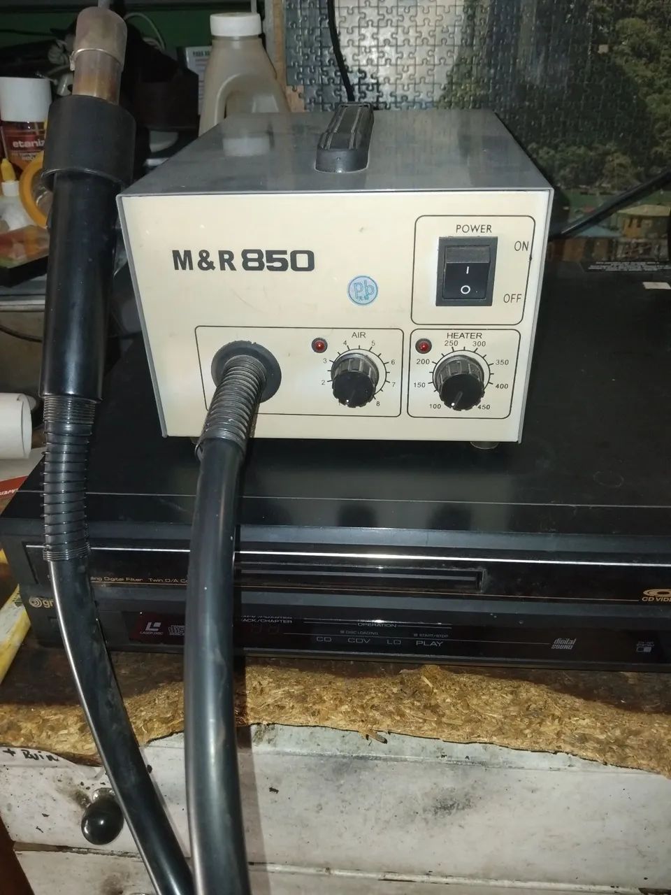 Estação de Retrabalho M & R 850. Funcionando perfeitamente.