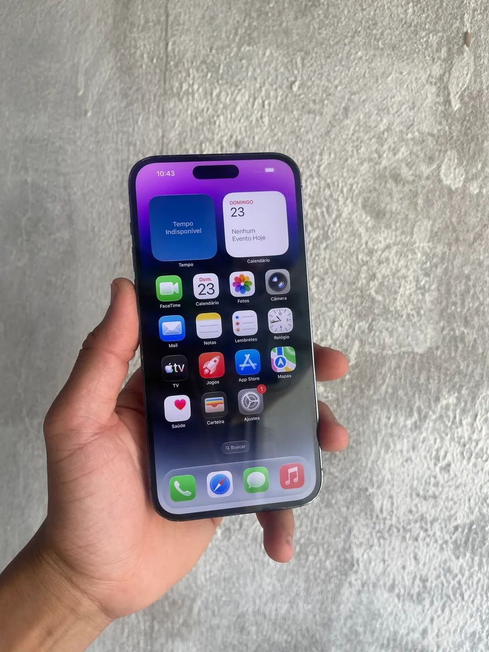 Vendo iPhone 14 Pro Max roxo( leia a descrição) - Foto 2
