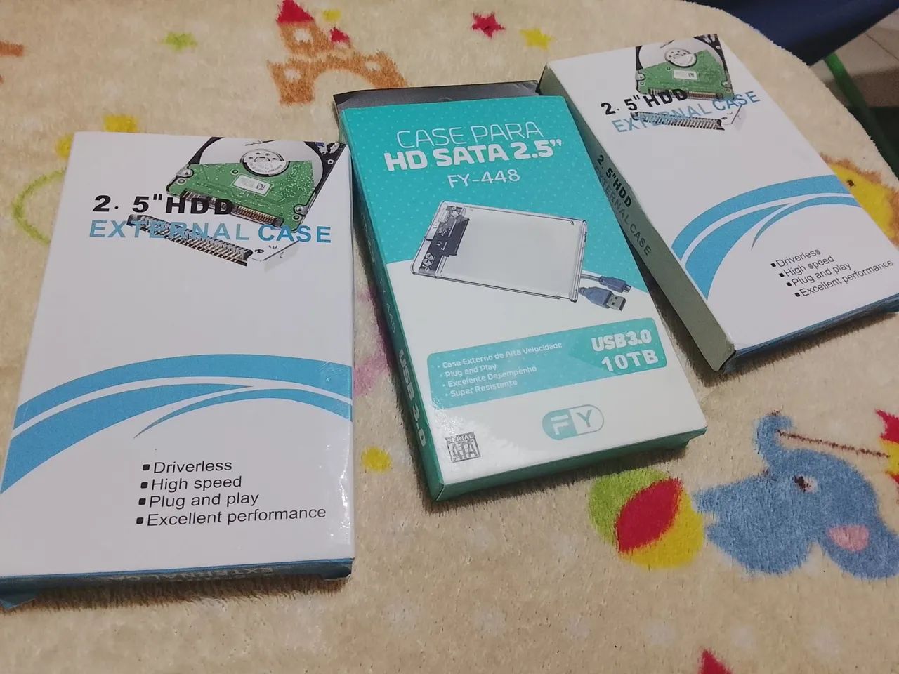 3 case HD/SSD sata - Foto 3