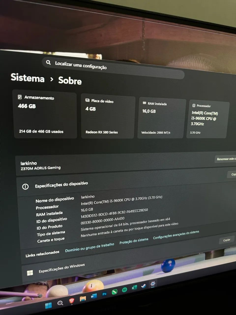PC gamer rx 580 super  - Foto 3