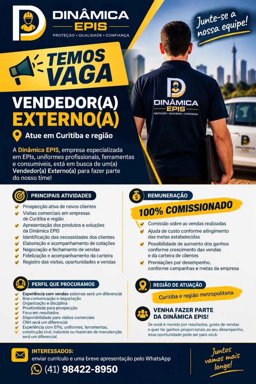 Vaga para vendedor externo - Foto 2