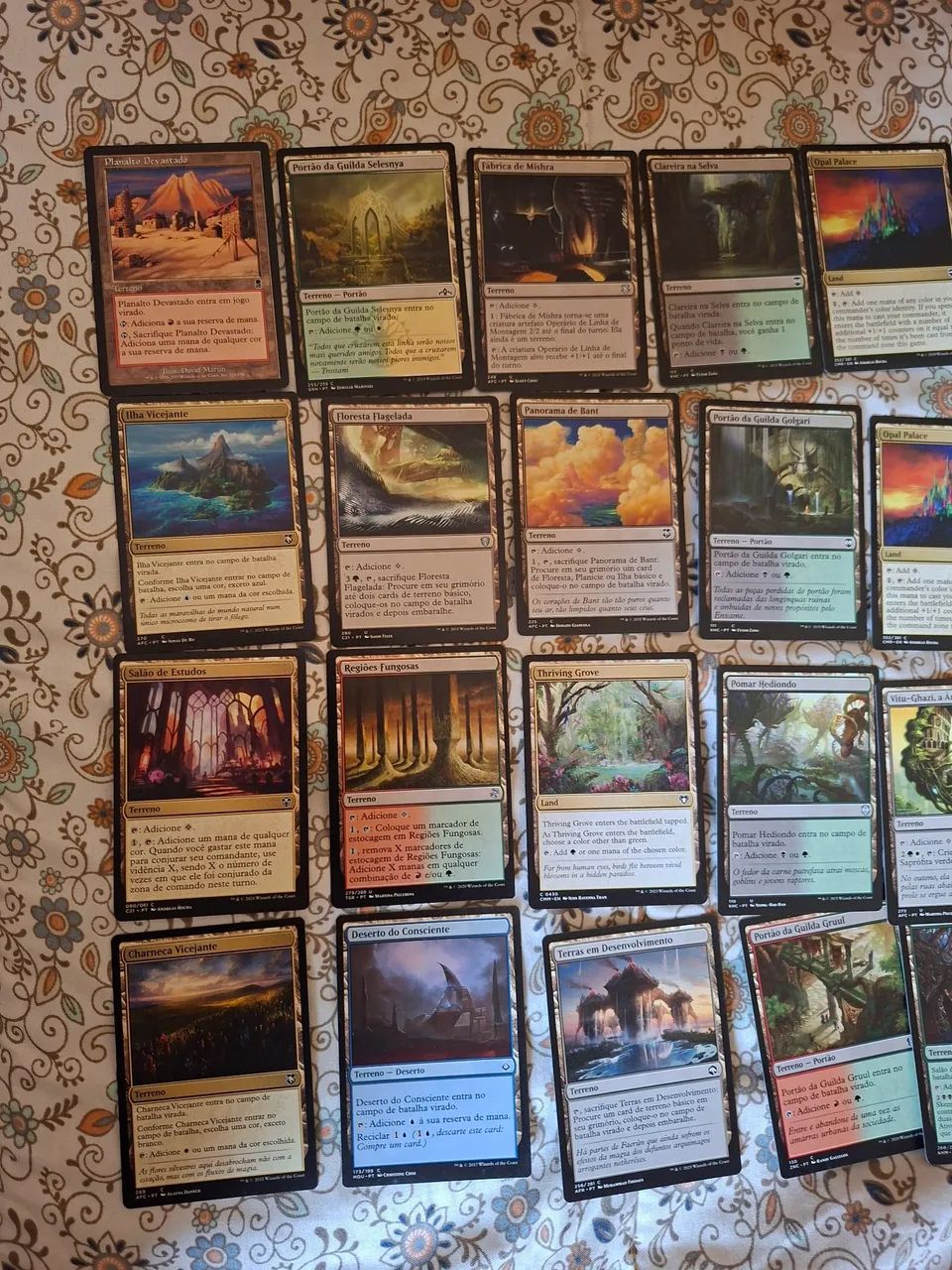 Pacote de terrenos - Magic hte Gathering - Foto 2