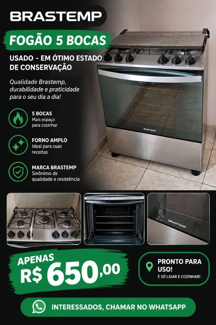 Fogão Brastemp