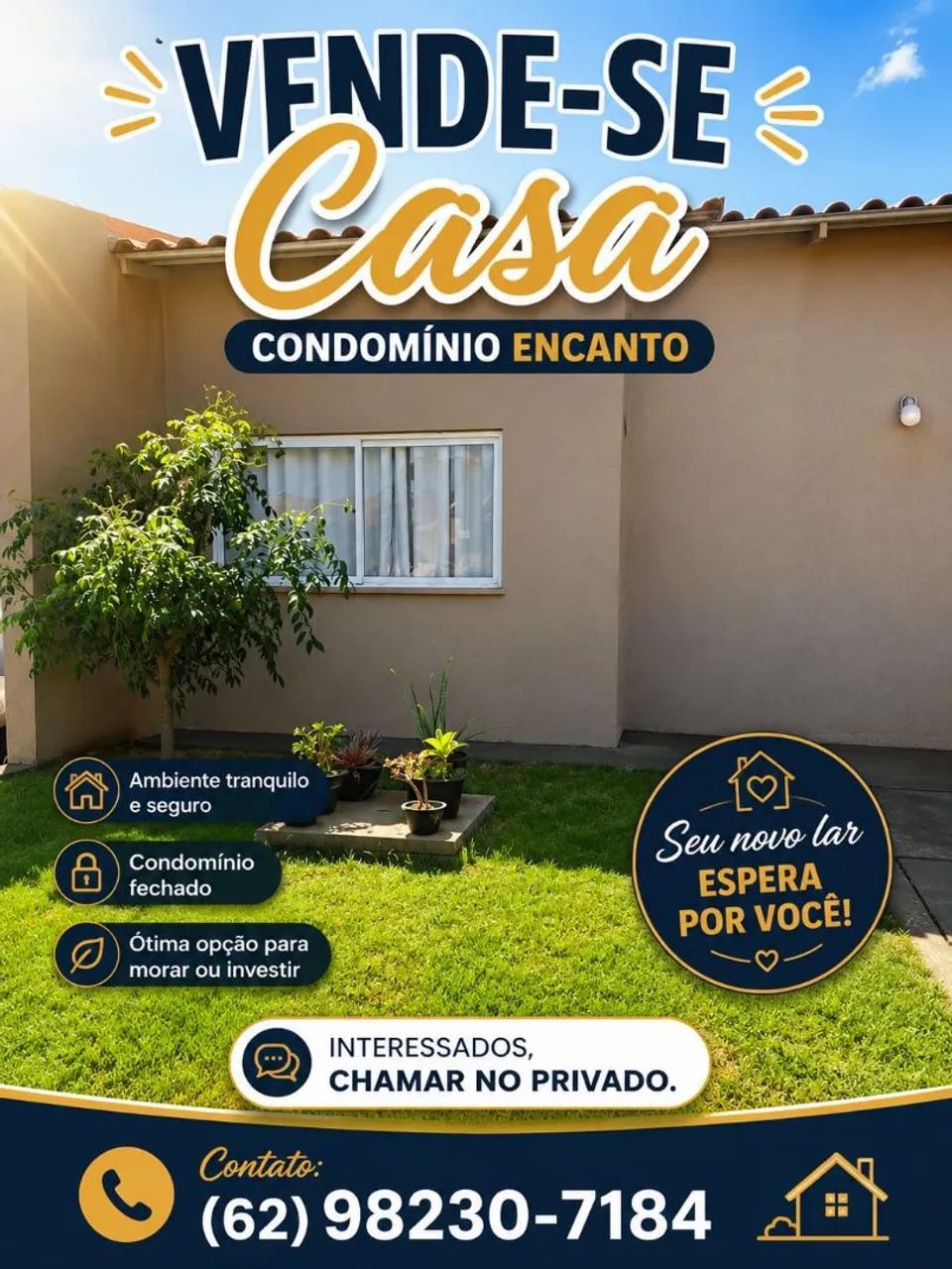Casa condomínio encanto 