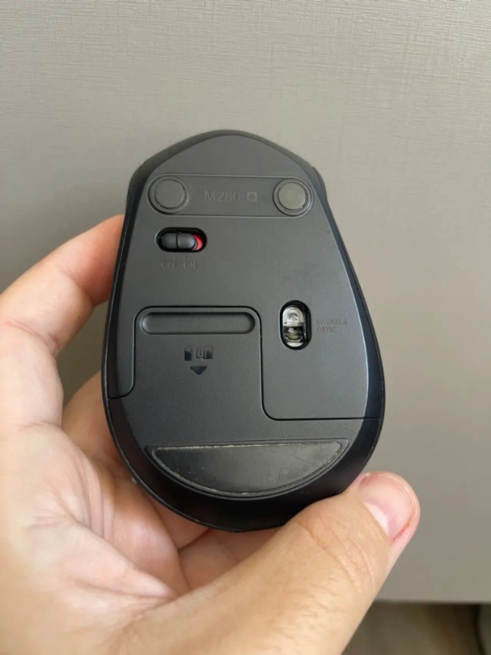 Mouse Sem Fio Logitech M280 Preto (Usado) - Foto 3