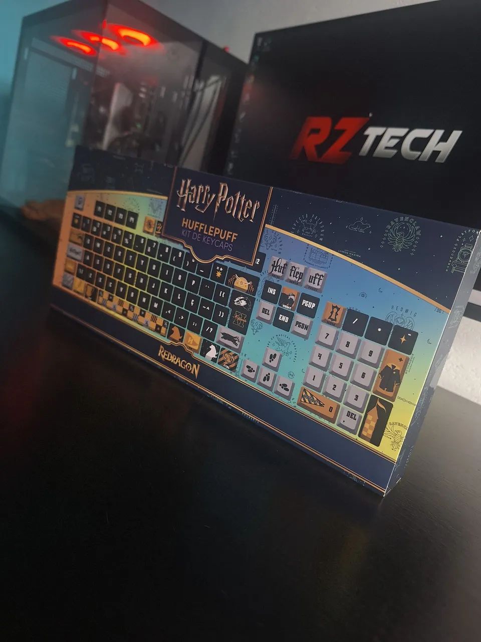 Kit de Keycaps Redragon Harry Potter Hogwarts Special Edition 