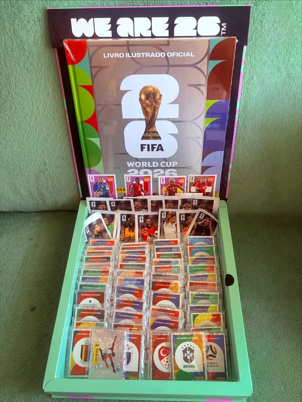 Álbum Panini Copa do mundo 2026 completo!
