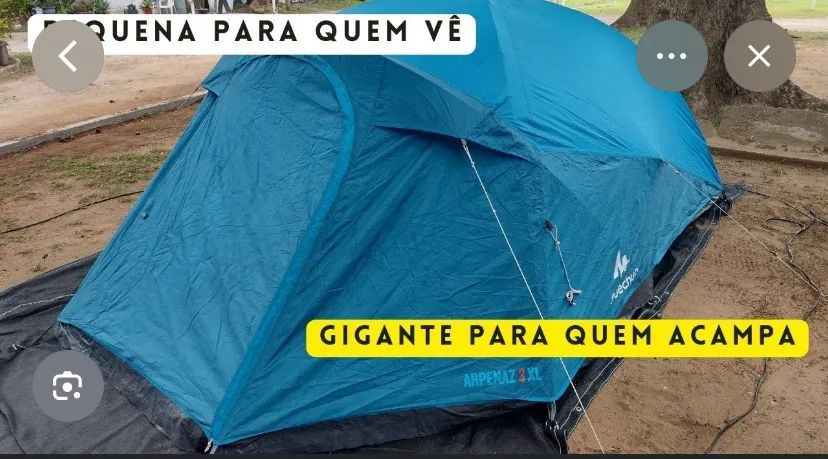Barraca de camping arpenaz 3xl