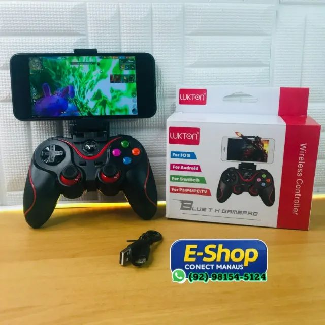 Controle Sem Fio Bluetooth Para Celular Joystick  - Entrega Grátis - Foto 2