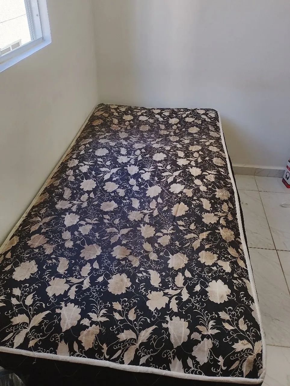 Cama solteirão de molas ensacadas - Usada  - Foto 3