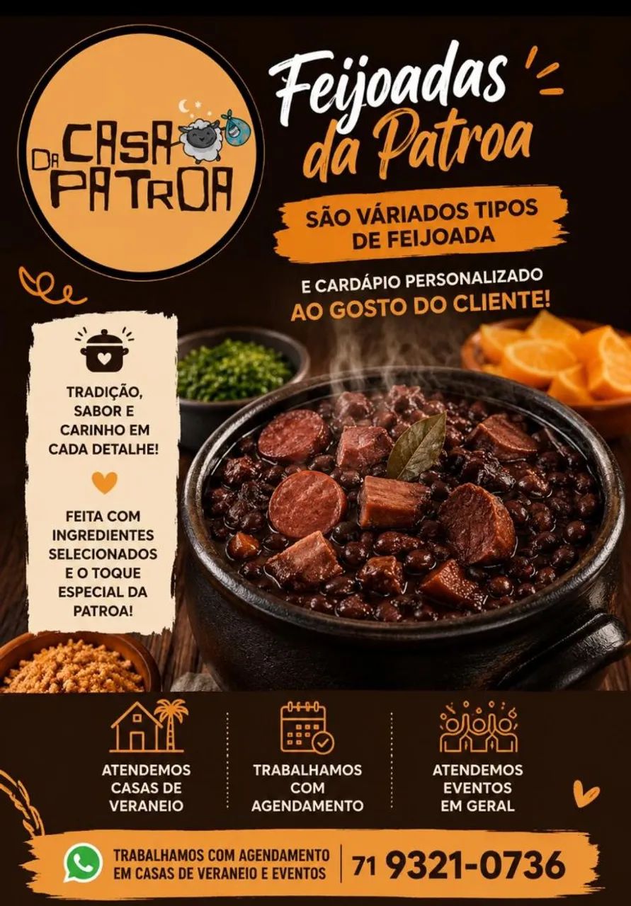 A Feijoada da Patroa / Cozinheira  - Foto 4
