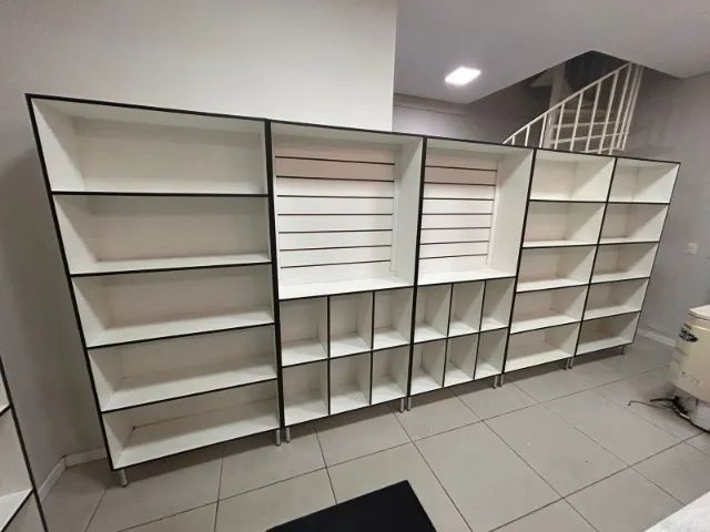 KIT CM 5 EXPOSITORES MDF NOVO 