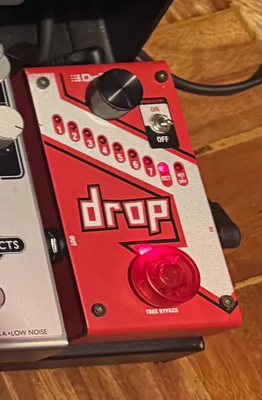 Digitech Drop na caixa zerado com fonte
