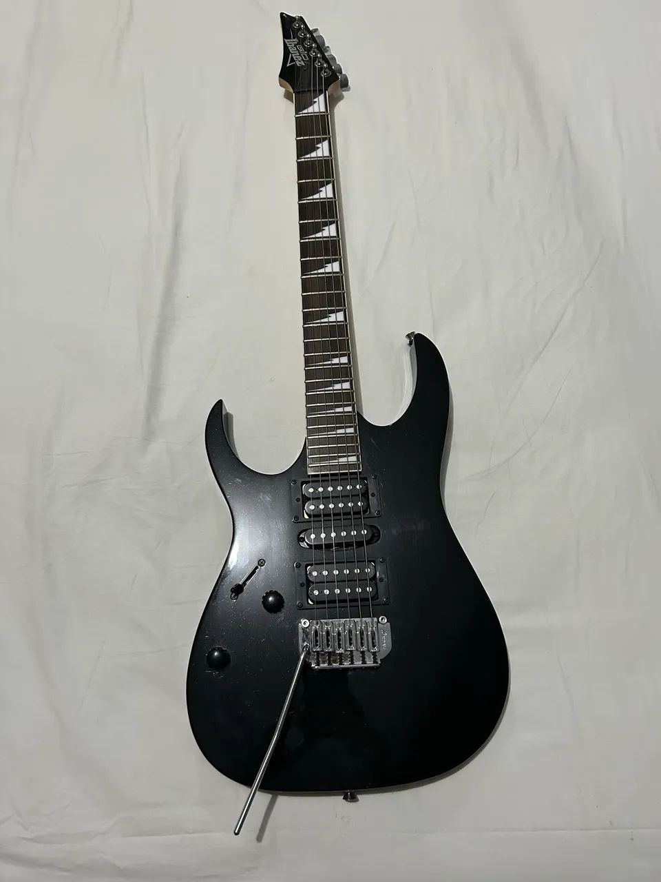 Guitarra Ibanez GIO GRG170DXL BKN Black Night Canhota - Foto 2