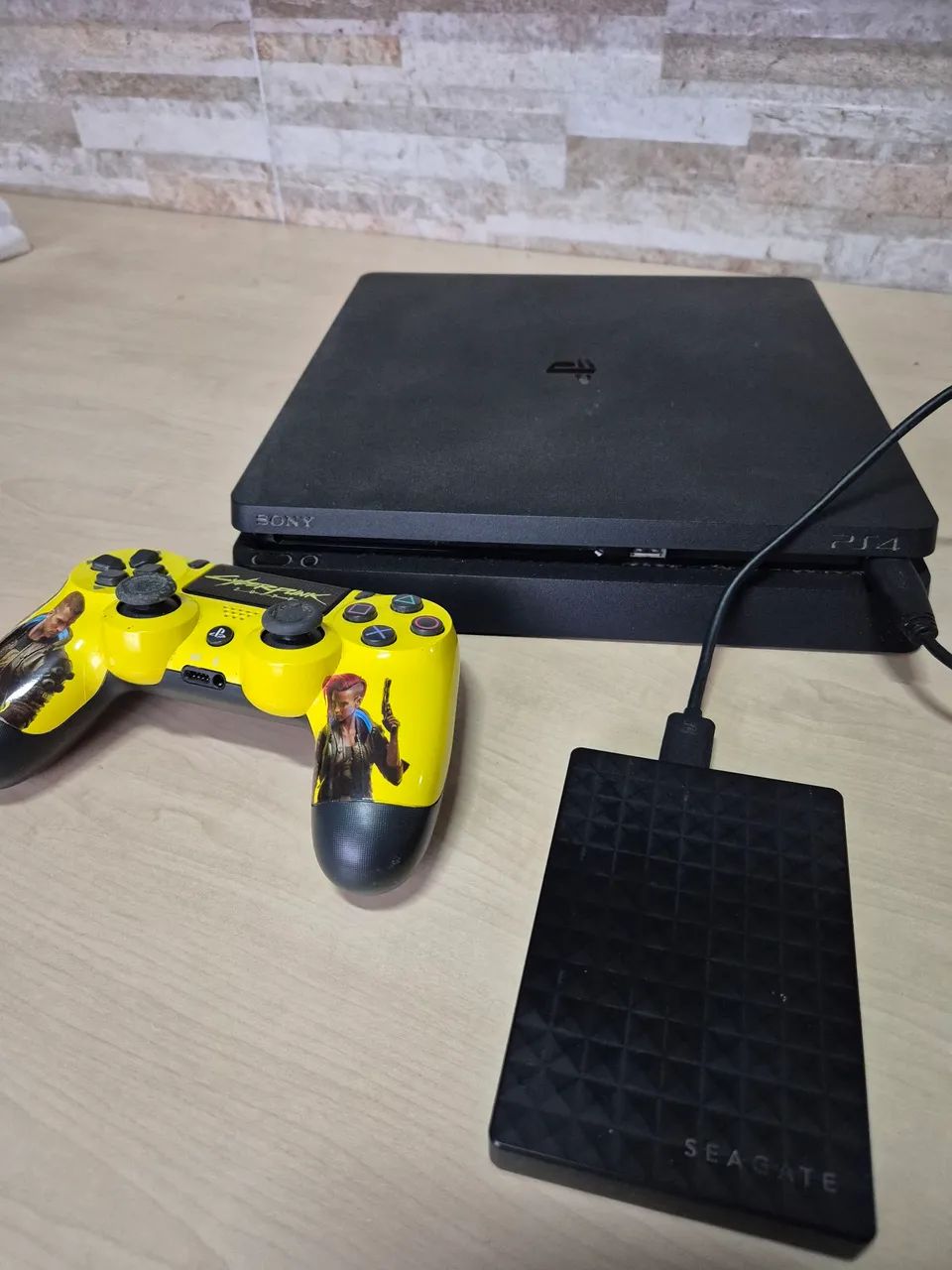 PlayStation 4 Slim com jogos - Foto 3