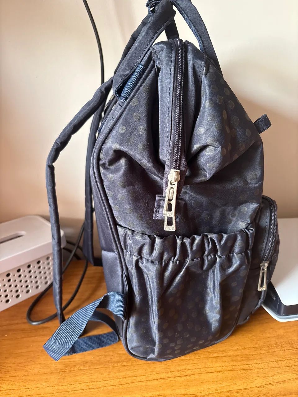 Mochila azul escuro - Imaginarium - Foto 2