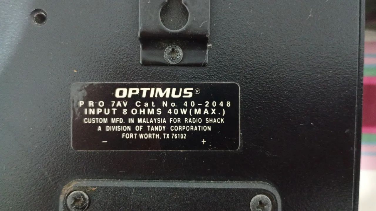 Caixas Optimus Pro 7AV - Foto 3