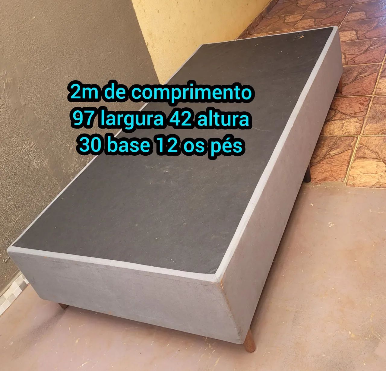 Base  box de solteiro 