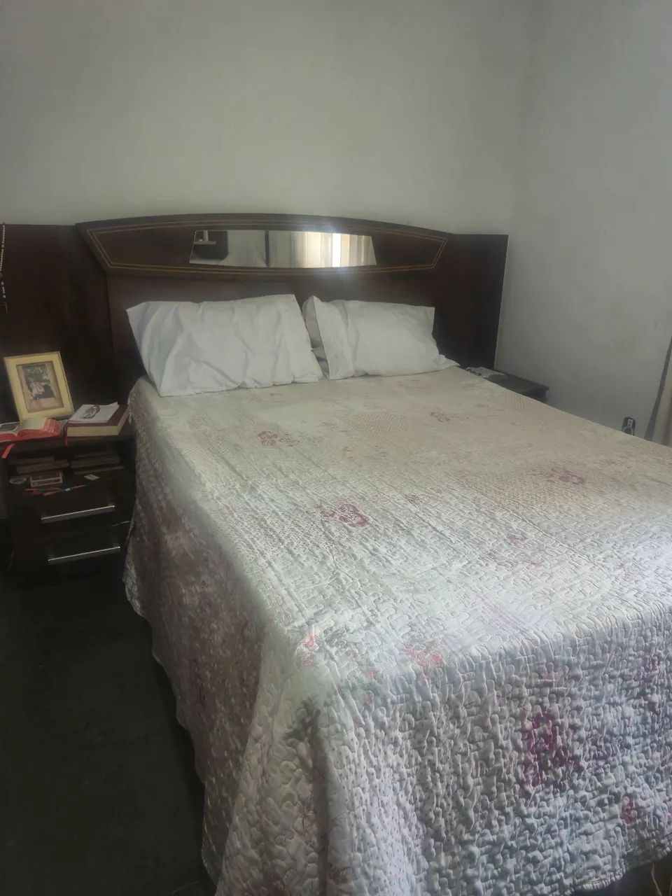 Cabeceira casal ajustável Lopas com espelho - Foto 4