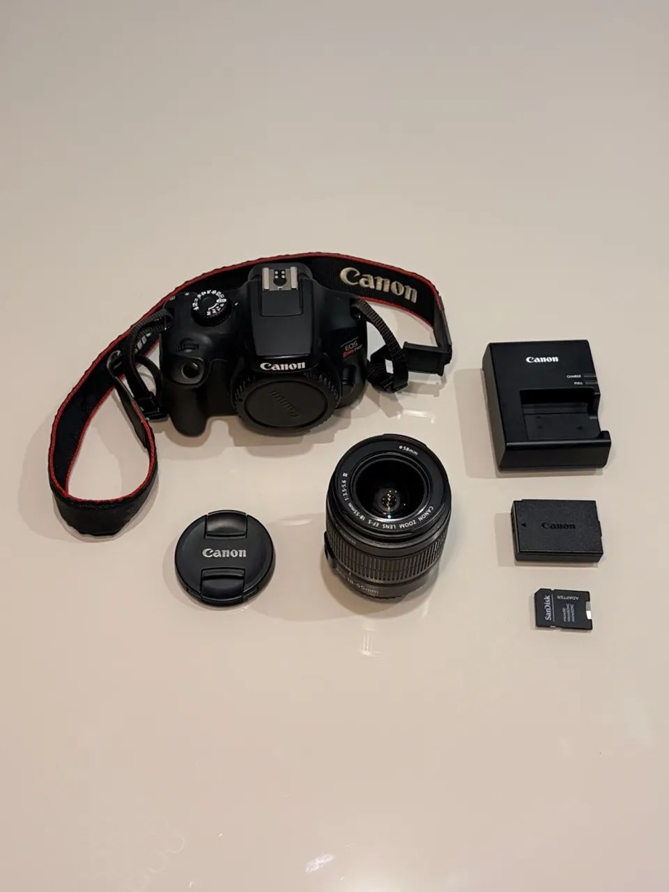 Câmera Cânon Rebel T100 - Foto 3
