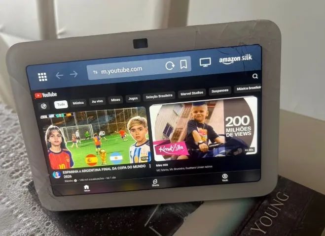 Alexa Echo Show 8 - 3 Geração (tela quebrada) - Foto 4