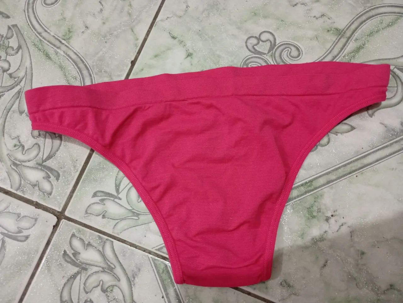Calcinha Feminina Basic+ GG Rosa - Nova, Nunca Usada - Foto 3