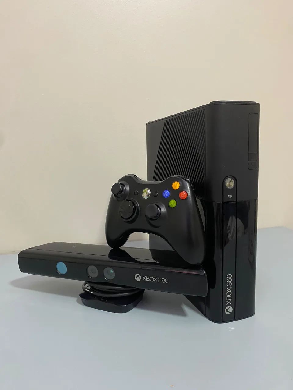 Xbox 360 preto + kinect - Foto 4