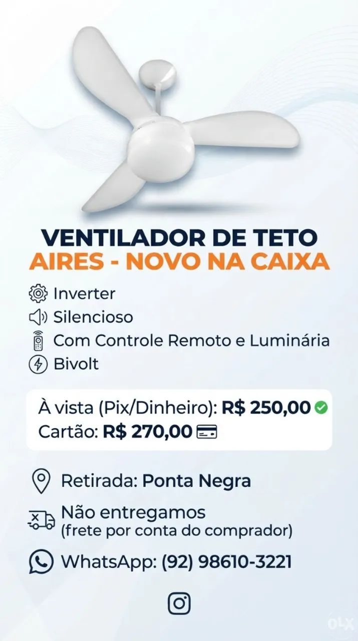 Ventilador de Teto