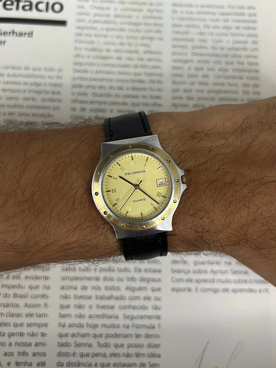 Relógio Technos Vintage 34mm - Foto 4